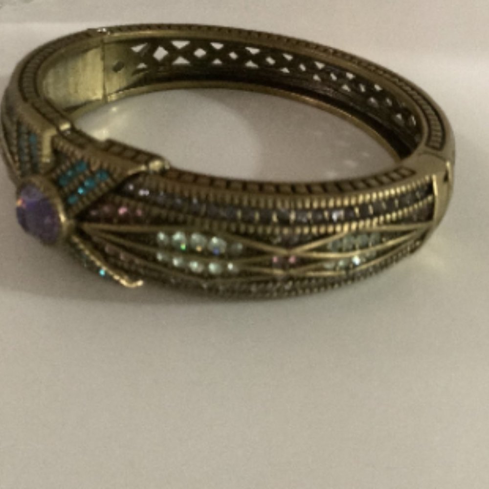 Heidi Daus Tapered X Stackable Bangle Bracelet - image 7